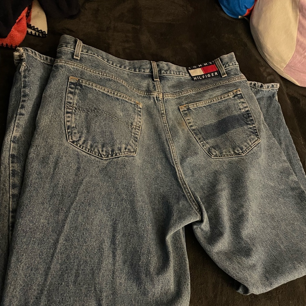 baggy fit tommy hillfiger jeans